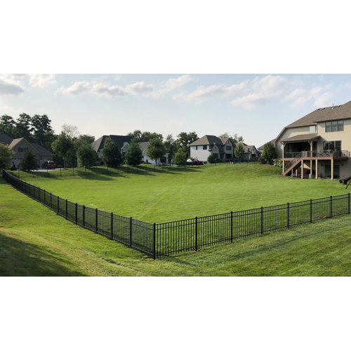 Modern Outdoor Products 4 ft. H x 6 ft. W Premier Metal Fence Panel